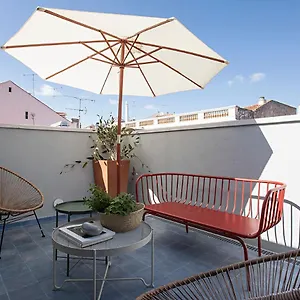  דירה Piso Azul Premium In Bairro Alto By Lovelystay